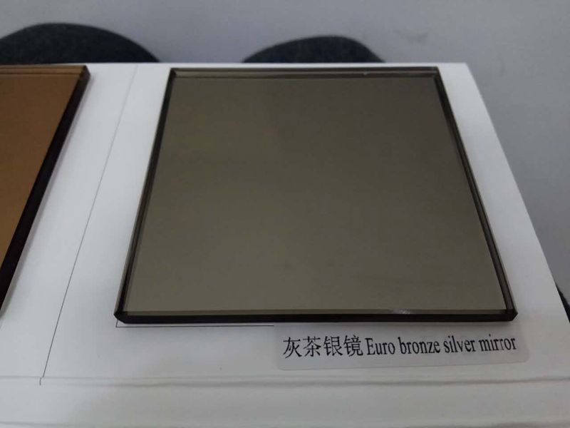 Euro bronze silver mirror